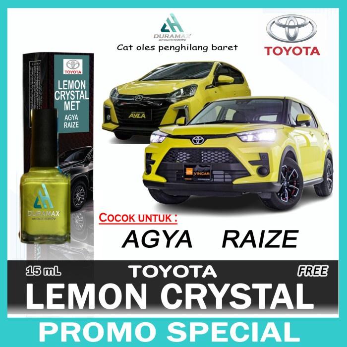 Gambar Cat Oles Lemon Yellow Mica Metalic Toyota RAIZE AGYA Kuning Metalik - AGYA - AGYA dari Duramax.paint undefined Tokopedia