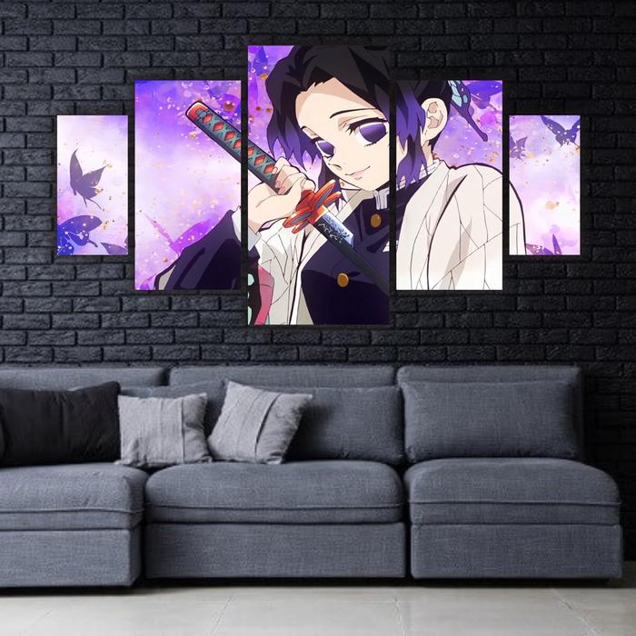 Gambar Wall Decor Shinobu Kocho DEMON SLAYER 1 Set Hiasan Dinding Poster Kayu Pajangan Dekorasi Anime 5 pcs Kayu Dipasang di Dinding Kamar Tidur - KOCHO#01 dari Gallery sby_NEW undefined Tokopedia