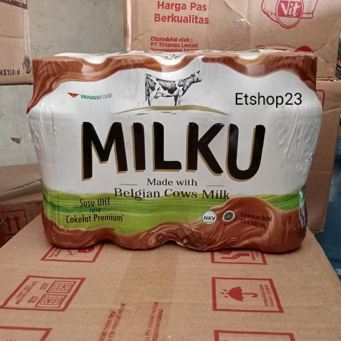 Gambar [1 dus]Susu milku coklat /strawberry 1 pack isi 12 pcs 200 ml - coklat, 1pack isi12 botol dari Etshop23_NEW undefined Tokopedia