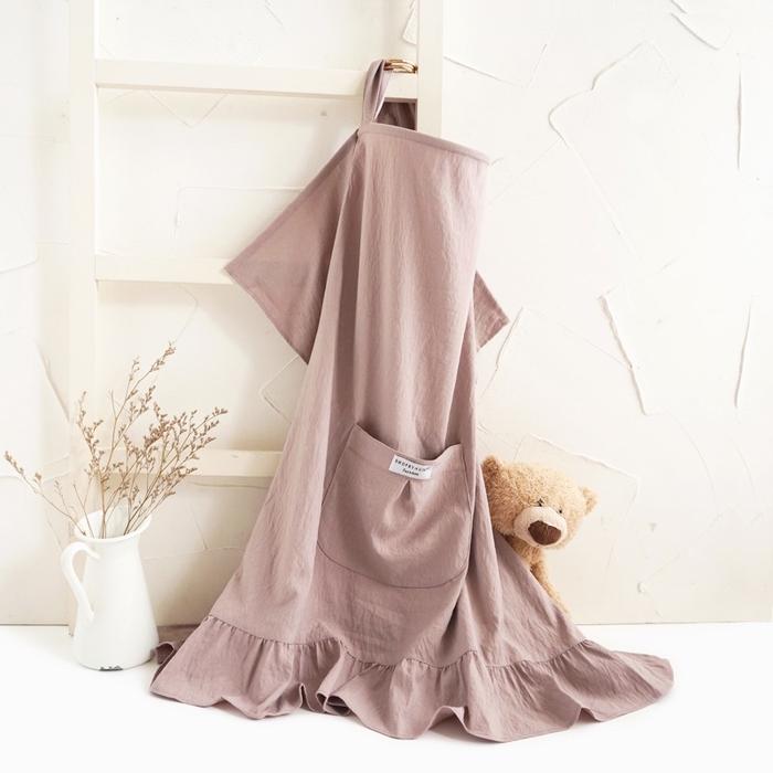 Gambar SHOPBYAUNTY - Nursing Cover (Apron Menyusui ) Bayi - Latte, NEW!, 70x80cm dari Shopbyaunty undefined Tokopedia