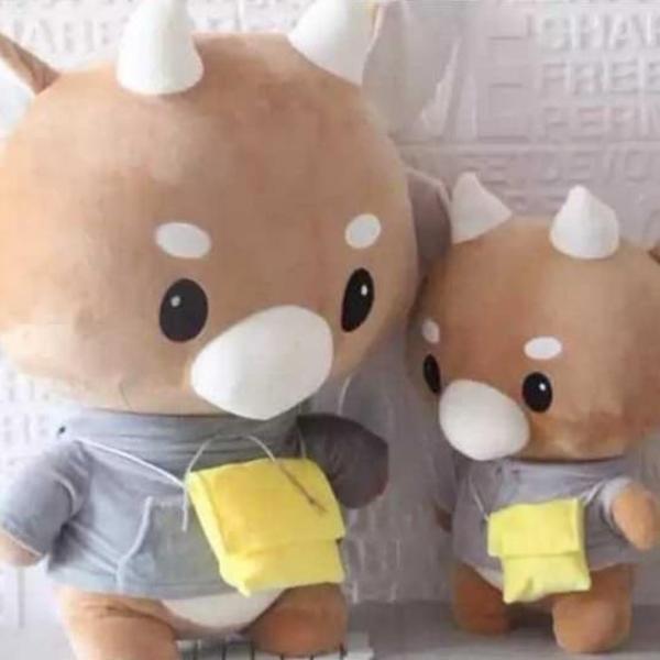 Jual Boneka Hardworking Cow 45cm New Boneka Cow Boneka Sapi