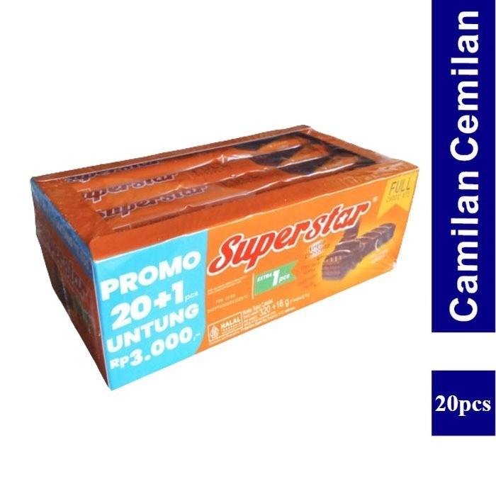Gambar Superstar Roma Wafer Coklat Box isi 20 pcs x 16 gr dari CamilanCemilan undefined Tokopedia