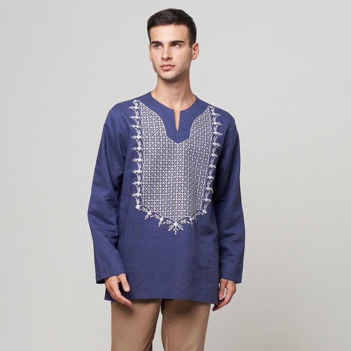 Gambar Baju Koko Preview Itang Yunasz Omna Kantong Panjang - S dari Preview Muslimwear undefined Tokopedia