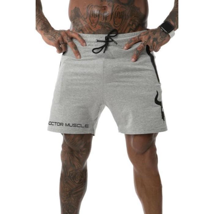 Gambar SHORT PANT DoctorMuscle DK-130 - Abu-abu, XL dari Workoutoutfits undefined Tokopedia