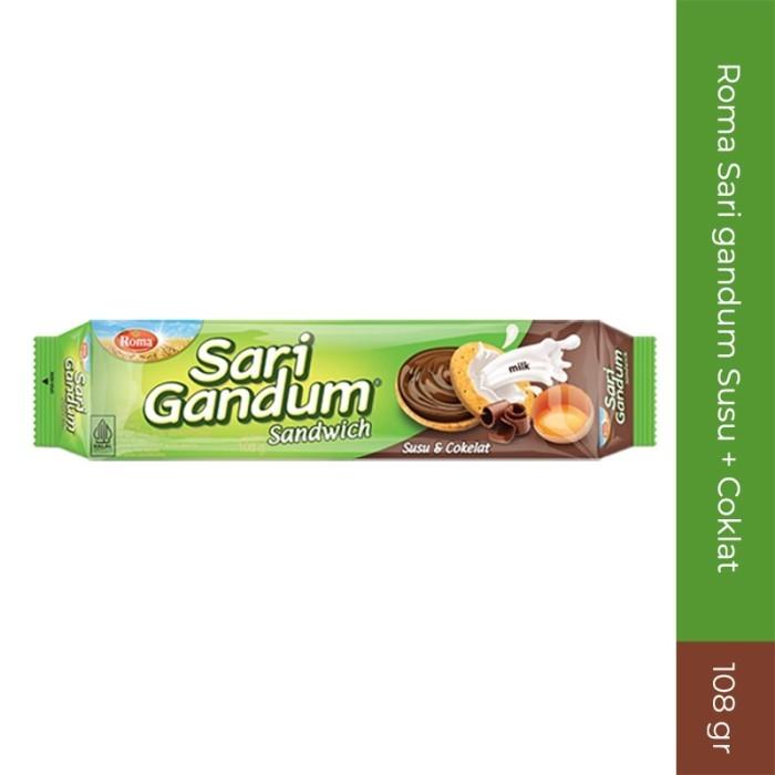 Gambar Roma Sari Gandum Susu Plus Coklat 108 gr dari afewmart undefined Tokopedia