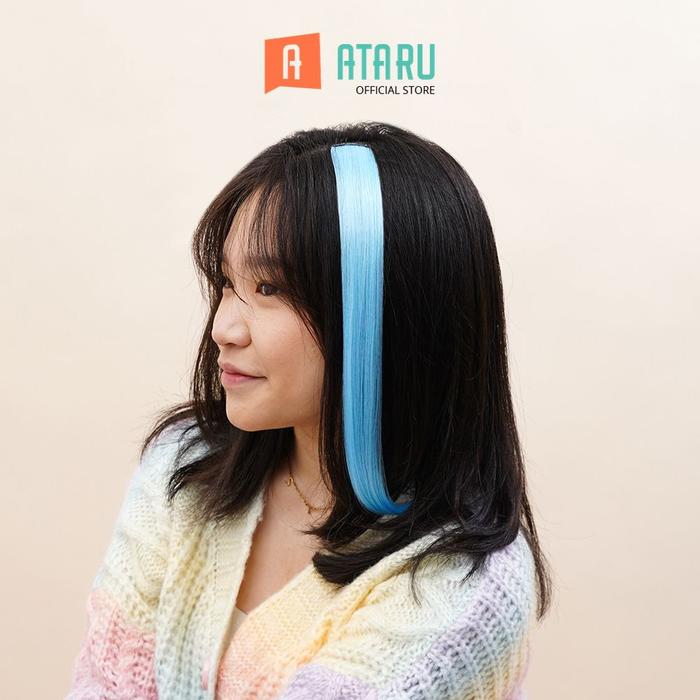 Gambar Ataru Hair Extentions Synthetics Summer Random Rambut Sambung Palsu Aksesoris Rambut Hair Accessories Fashion Wanita dari Ataru_NEW undefined Tokopedia