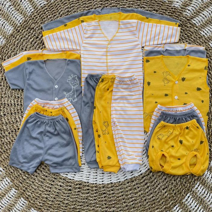 Gambar 18 PCS Baju Bayi Baru Lahir SABLON KOMBINASI Celana Bayi Baju Bayi Set Baju Bayi DNW BABY Parsel - 18 PCS SERIES THREE dari DNW BABY COLLECTION_NEW undefined Tokopedia