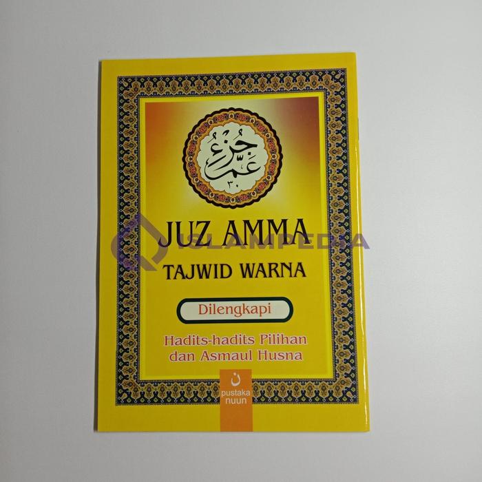 Gambar Juz Amma Tajwid Warna Terjemah dan Latin A5 - kuning dari Islampedia. undefined Tokopedia