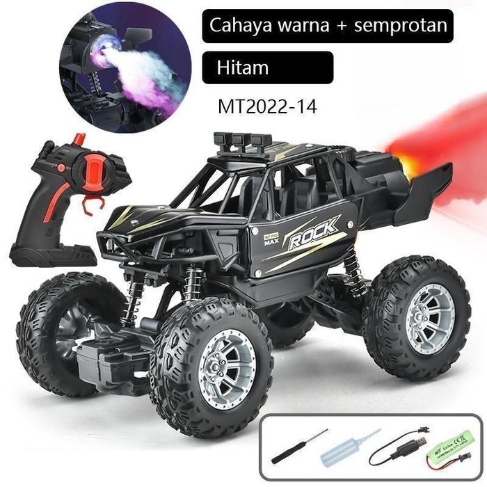 Gambar Pikyo Mobil Remote Control Spray Mobil Mobilan Offroad Alloy Climbing Car RC Rock Crawler Mobil Remote - Hitam-semprot2022-14 dari PIKYO INDONESIA undefined Tokopedia