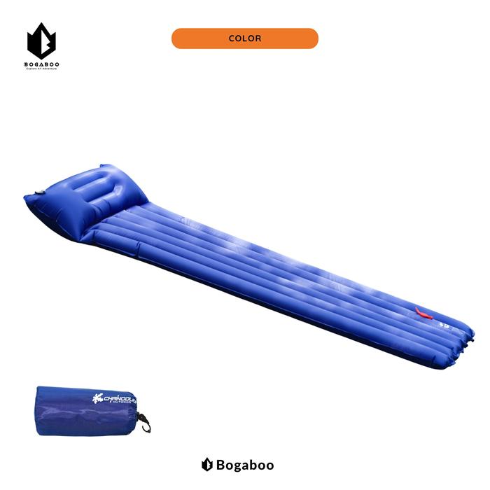 Gambar BISA COD Matras Angin Chanodug Single  - Sleeping Pad - Kasur Angin - Kasur Karpet Tiup - Matras Camping Kasur Angin - biru dari BOGABOO INDONESIA undefined Tokopedia