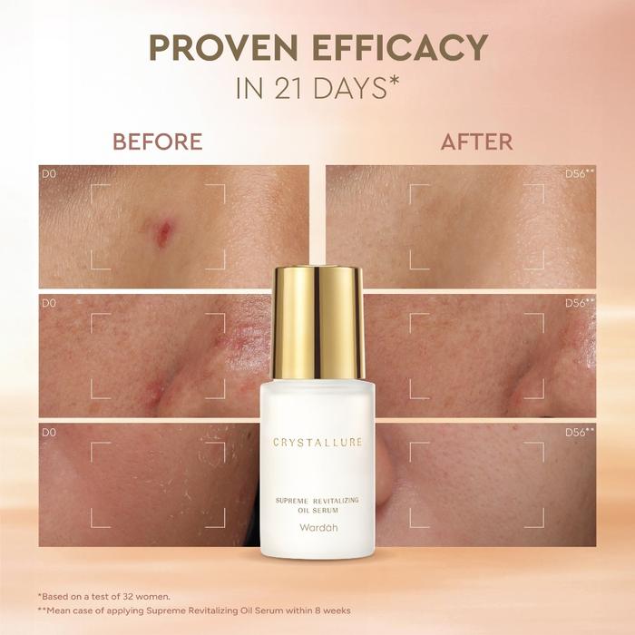 Gambar (Ready)  WARDAH Crystallure Supreme Revitalizing Oil Serum Netto 30 Ml - Revitalizing - S OIL SERUM 30ML, WARDAH CRYSTALLURE dari Mafaza Beauty Oficial undefined Tokopedia