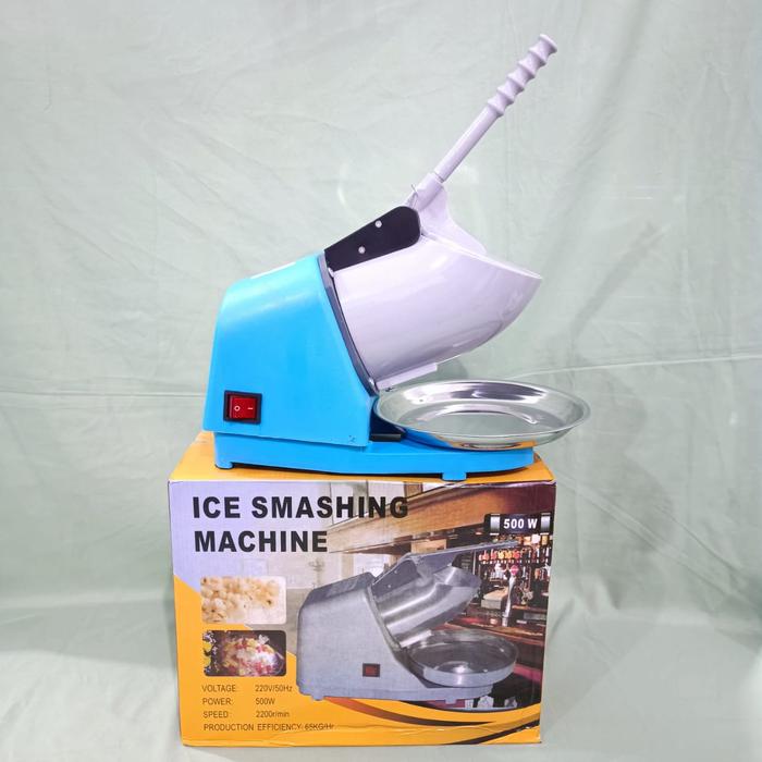 Gambar Ice Crusher Alat Mesin Serut Es Penghancur es batu Blender Es Ice Crusher / Mesin Penghancur Es Serut Elektrik - BIRU  dari tokoshenar88 undefined Tokopedia