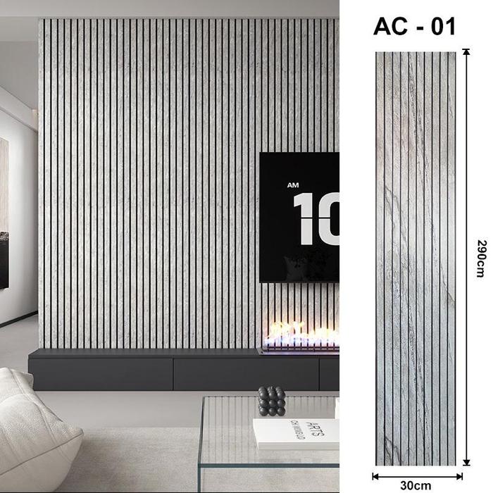 Gambar 【10PCS】 WPC Wallpanel Dinding / Wallboard Aesthetic Dekorasi Rumah Mewah / Woodpanel Dinding [290CMx30CMx1CM] Composite Echo Wood kolong  dapur  wall  panel Kayu - TPAC-01 dari TPS TOKO shop undefined Tokopedia