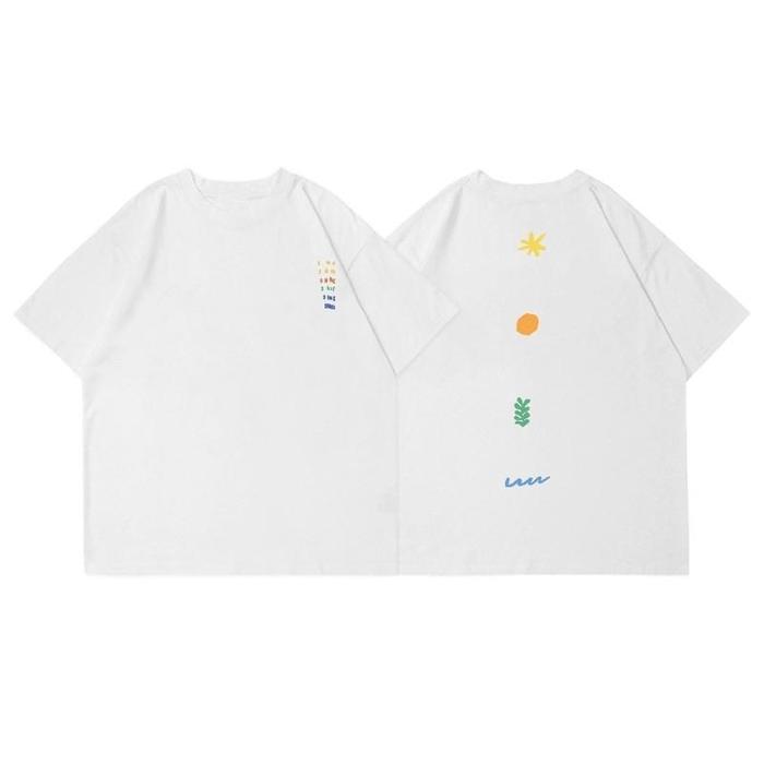Gambar NASA IDOL T-shirt Baju Kaos Oversize Wanita Dewasa Distro Keren Premium Lengan Pendek Atasan Kekinian C083 - Putih, S dari NASA IDOL_NEW undefined Tokopedia