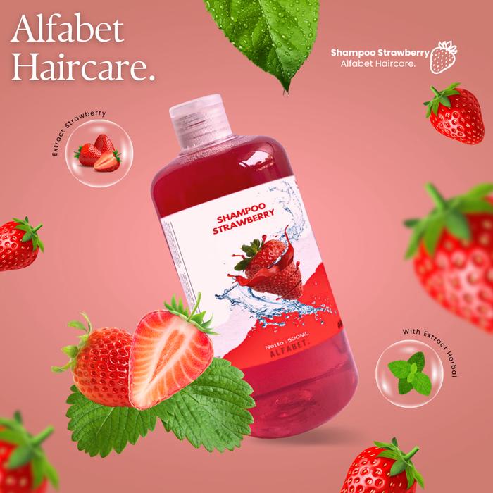Gambar Shampo & Conditioner Salon Murah 500ml All Variant Lengkap - Sampo & Conditioner Salon Murah - Strawberry, Shampo dari Azril toko Cosmetic undefined Tokopedia