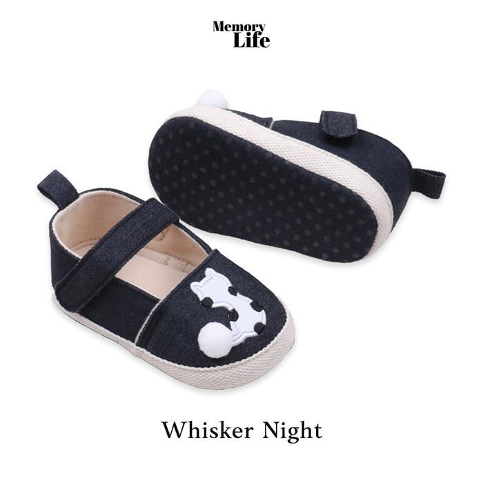 Gambar MemoryLife - Prewalker Little Whiskers | Sepatu Prewalker Premium Bayi Perempuan Umur 0 Bulan - 18 Bulan - Whisker Night, 1 (0-6 Bln) dari MemoryLife Shop Kota Administrasi Jakarta Utara Tokopedia
