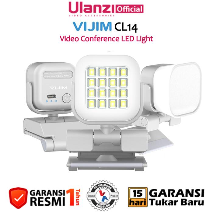 Gambar Ulanzi Vijim CL14 Mini Video Conference LED Fill Light dari Ulanzi Indonesia undefined Tokopedia