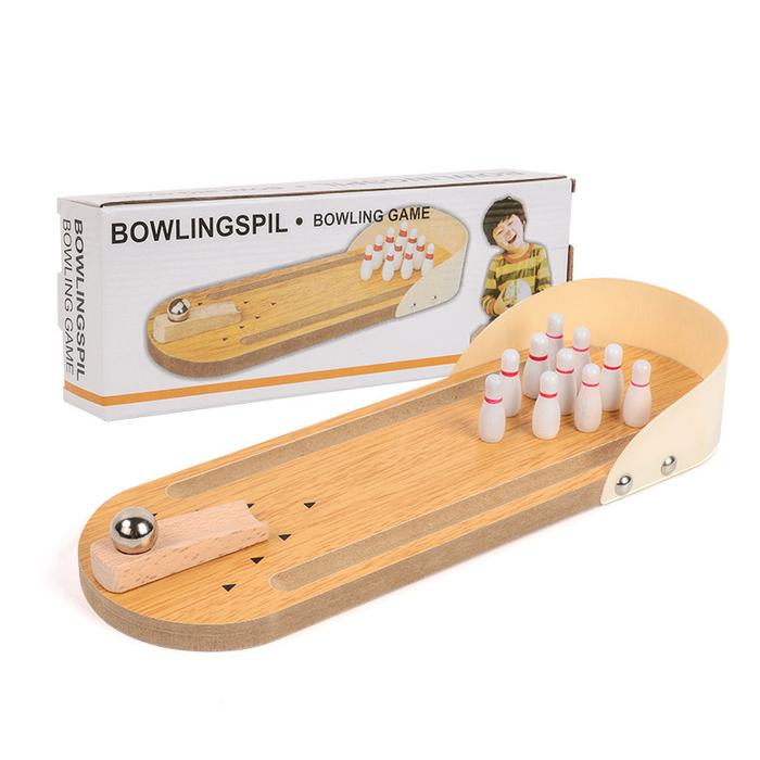 Gambar IMPOR MAINAN EDUKASI EDUKATIF PUZZLE BOWLING SPIL KAYU UNTUK ANAK - BOWLING SPIL dari LLL88 Store undefined Tokopedia