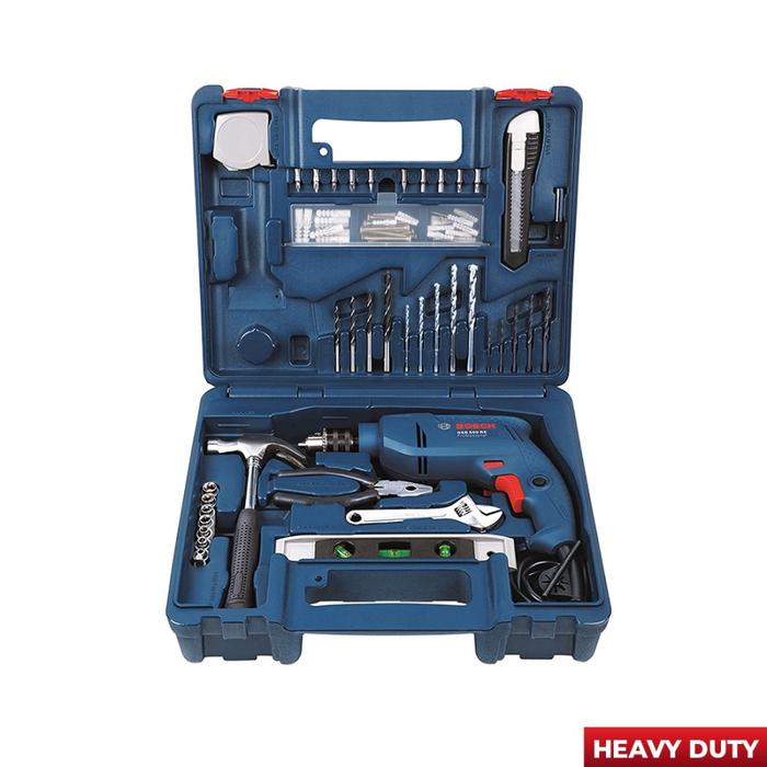 Gambar Bosch GSB 500 10mm Impact Drill Kit / Complete Set 10 mm dari Drill&Co undefined Tokopedia