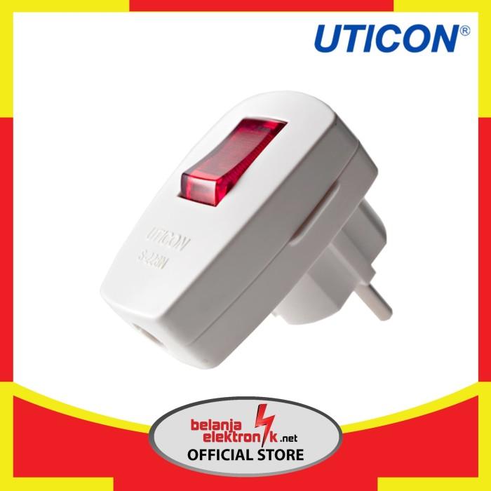 Gambar STEKER ARDE COLOKAN SAKLAR LAMPU INDIKATOR UTICON S-228N - UTICON-127-S228 dari Belanja Elektronik Kota Administrasi Jakarta Barat Tokopedia