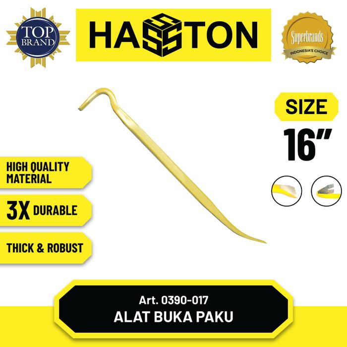 Gambar Hasston Alat Buka Paku Heavy Duty / Bukaan Paku Linggis (0390) - 16 inch dari Hasston Tools undefined Tokopedia