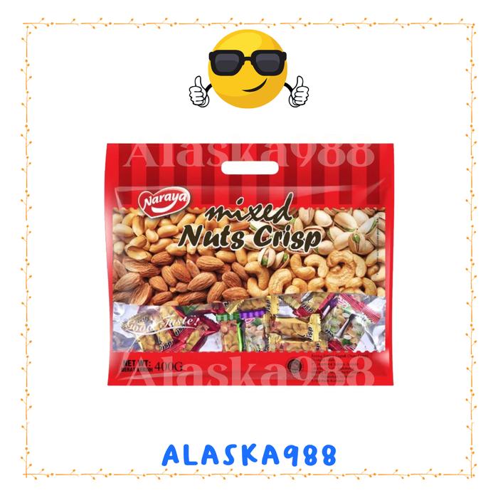Gambar NARAYA MIXED NUTS CRISP - ENTING ENTING - PERMEN KACANG 400 GRAM dari alaska988 undefined Tokopedia