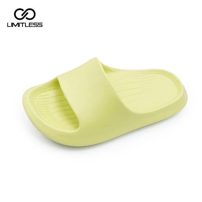 Gambar Limitless - Sandal Anak Sandal Unisex Selop Anak Pria Perempuan Jelly Polos Warna Sendal Slide Anak Kecil Terbaru Kekinian Fashion - K080-Lime, 24/25 dari Native ID_NEW undefined Tokopedia