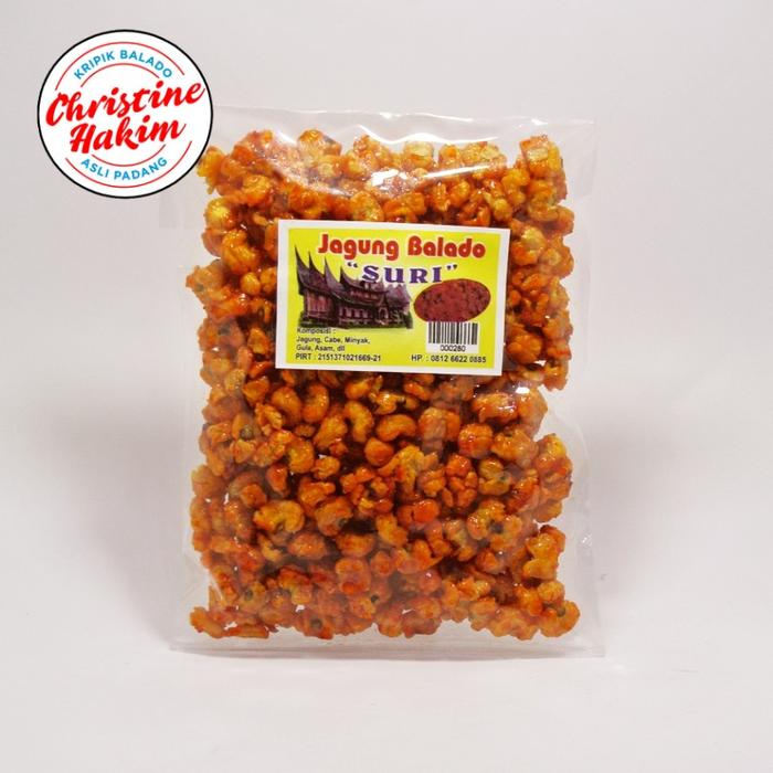 Gambar Jagung Balado Suri / Jagung Goreng Balado Suri - Not Specified dari Kripik Balado Christine Hakim Kota Padang Tokopedia