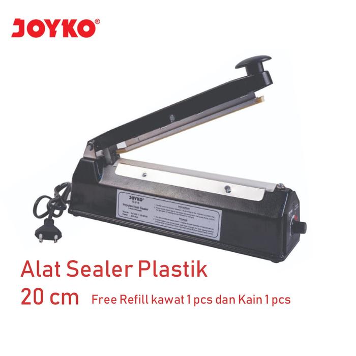 Gambar Joyko Impulse Sealer 20 cm IS-915 Alat Press Segel Plastik 20cm dari CENTRO TRADING undefined Tokopedia