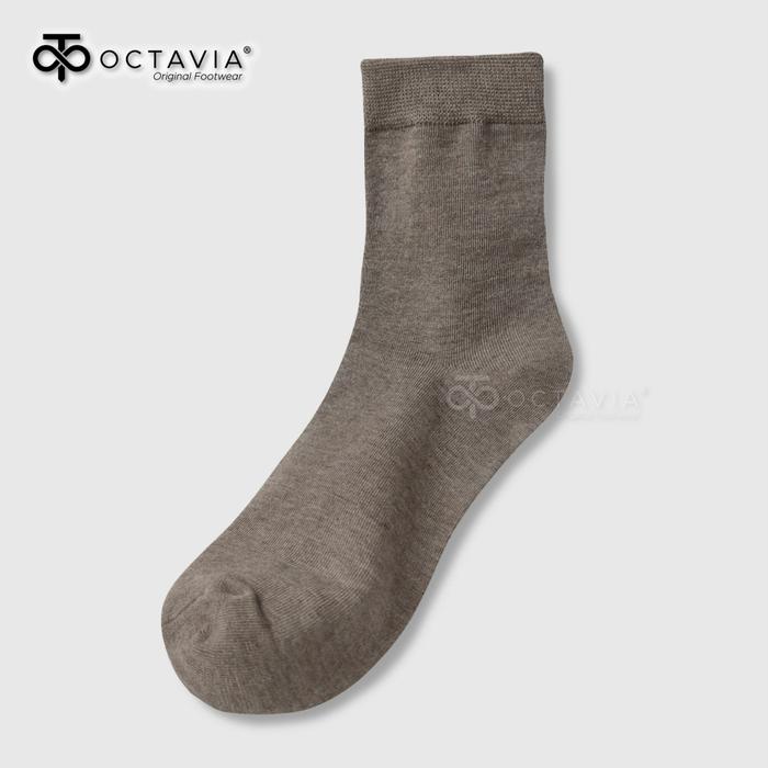 Gambar OCTAVIA Kaos Kaki Spandex Bamboo Fiber Design Anti Bau Quick Dry Anti-Slip (Panjang) - Grey dari Octavia Shoes undefined Tokopedia