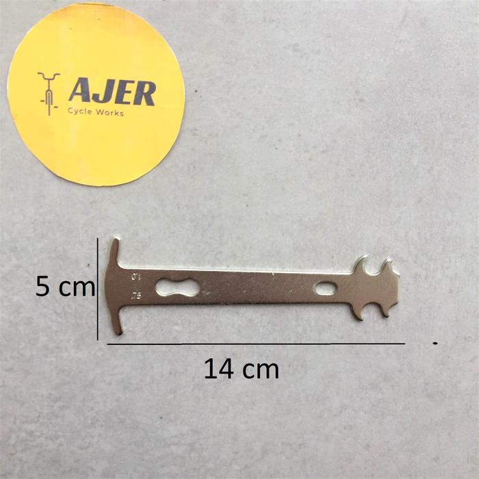 Gambar Alat ukur Rantai sepeda Aus Chain Wear stretch measuring device ruler dari Toko Ajer undefined 5 Tokopedia
