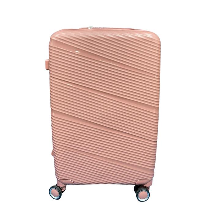 Gambar Koper TOPA Navigator PP033 – 20 & 24 Inch, Fiber PP, TSA Lock & 4 Roda Putar - ROSEGOLD, 20 INCH dari Topa Indo undefined Tokopedia