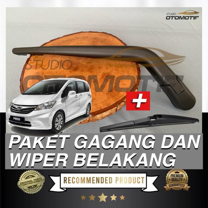 Gambar PAKET GAGANG WIPER BELAKANG JAZZ GE8 2008-2013 ARM WIPER BELAKANG 1SET - HITAM dari studio otomotif undefined Tokopedia
