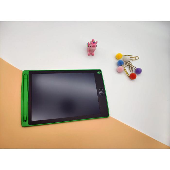 Gambar LCD Writing Tablet / Drawing Pad / Mainan Edukasi Papan Tulis 8,5 Inchi - Tablet Hijau dari Belanja Online Shop 88 undefined Tokopedia