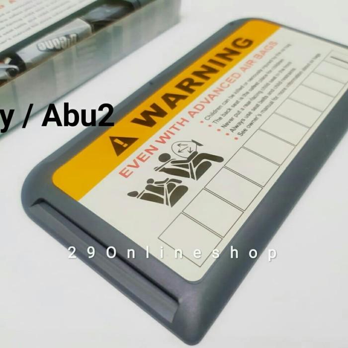 Gambar tempat kartu tol etoll emoney atm card e toll money holder tempel sun visor mobil - Abu-Abu dari 29onlineshop undefined Tokopedia