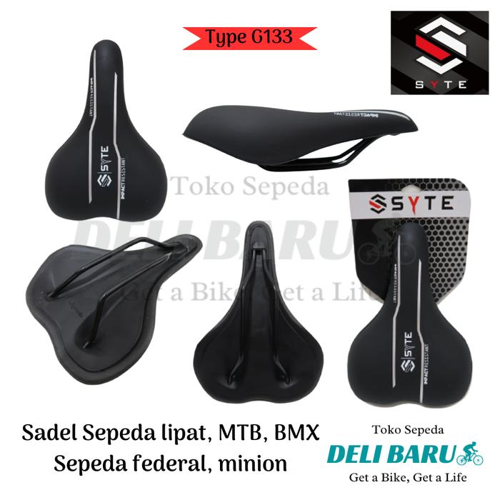 Gambar SYTE Sadel G104 G132 G133 G139 G140 G141 G142 G143 G145 jok sepeda BMX MTB lipat fixie federal minion - G133 dari Deli baru undefined Tokopedia