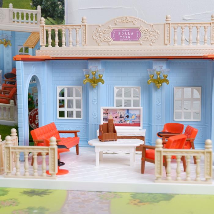 Gambar Koala Diary Doll House - Koala Town House Koala Livingroom Living Room Scene - LIVINGROOM dari Mainan Anak Berkualitas_NEW undefined Tokopedia