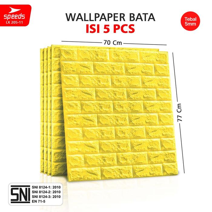 Gambar SPEEDS SNI Wallpaper Dinding Penghias Ruangan Motif Kawung Timbul Wallpaper Ruangan Berstandar LX 205-12 - 11 K5mm dari Speedsindonesia Kota Surabaya Tokopedia