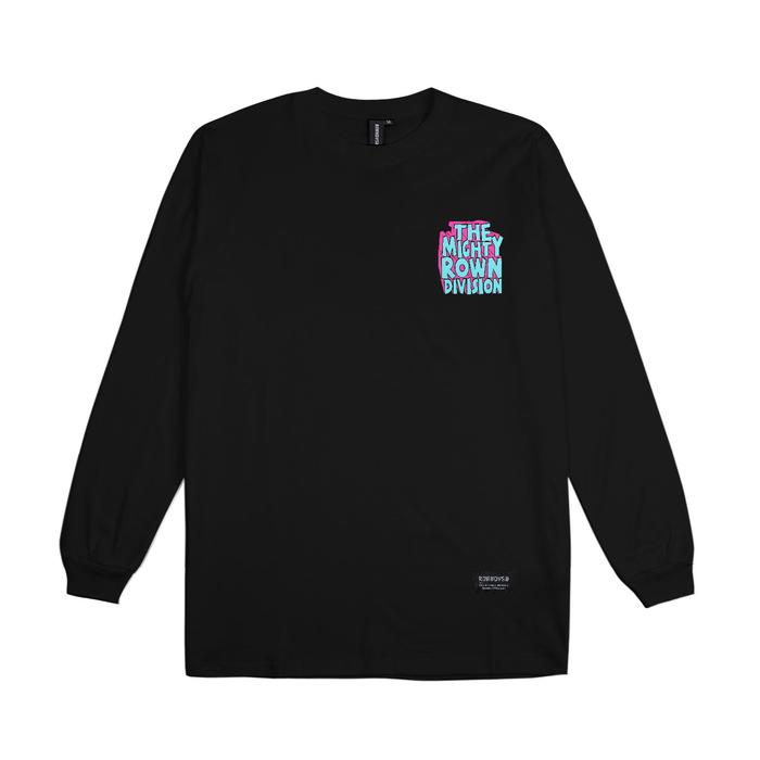 Gambar Rown Division  Longsleeve Rivera Black Kaos Combed Katun Pria Panjang Sablon Standar  Baju - S dari Rown Division_NEW undefined Tokopedia