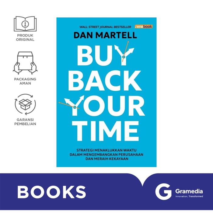 Gambar Gramedia Buku Ekonomi Buy Back Your Time (Dan Martell) dari Gramedia undefined Tokopedia