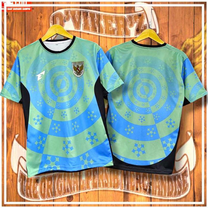 Gambar JERSEY TIMNAS PRE MATCH 2025 LOGO TIMBUL 3D - TOSCA, M dari Distro Persib Dvikerz undefined Tokopedia