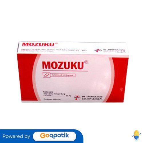 Gambar MOZUKU 50 BOX ISI 30 KAPSUL dari Apotek Cuan Farma By GoApotik undefined Tokopedia