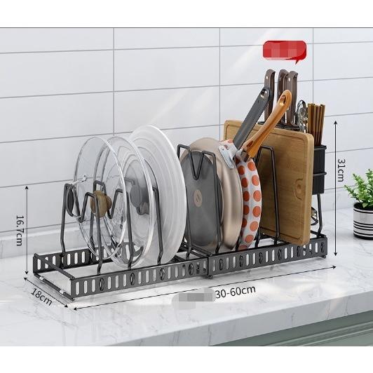 Gambar Dejavu Rak Piring Stainless Steel Dapur Rak Westafel Pengering Piring Tempat Tatakan Tirisan Piring Rak Tutup Panci Wajan Tempat Pisau Alat Makan HRM136 - Flexibel Hitam dari Dejavu_NEW undefined Tokopedia