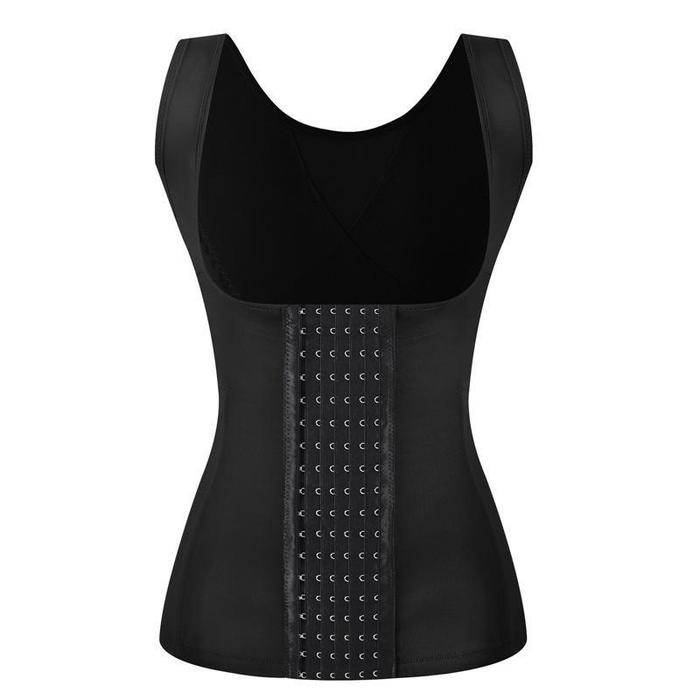 Gambar AIMIO Korset Longtorso Korset 4 Tulang Penyangga Dengan Motif Polos A5565 Wanita girdle - HITAM, M dari aimioshop undefined Tokopedia