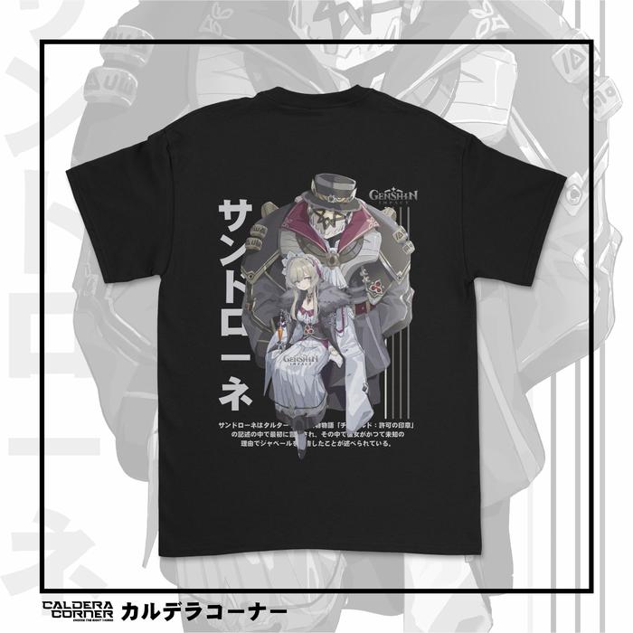 Gambar Kaos Game Anime Genshin Impact Sandrone Katun Combed Baju Distro - Hitam, S dari calderacorner_NEW undefined Tokopedia