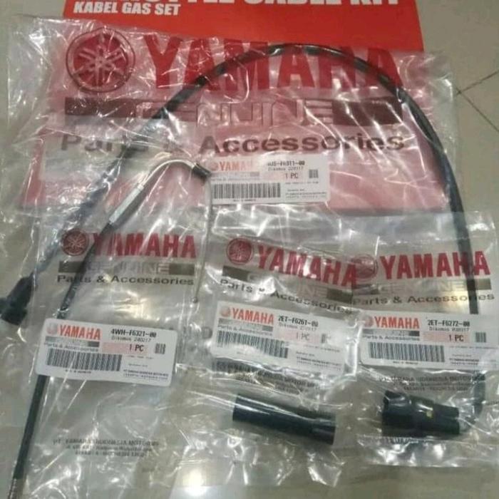 Gambar KABEL GAS F1ZR SET ORI YAMAHA YGP dari Primamotorkarya undefined Tokopedia