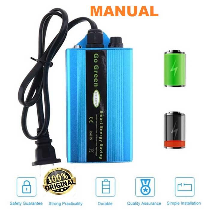 Gambar ALAT PENGHEMAT & MENSTABILKAN ARUS LISTRIK RUMAH. TOKO. PABRIK. PABRIK & MENSTABILKAN ARUS LISTRIK PLN Penghemat Peralatan Rumah Tangga dengan Efektivitas Tinggi Peralatan Hemat Energi Cerdas Hemat Listrik - MANUAL dari GPSshoop undefined Tokopedia