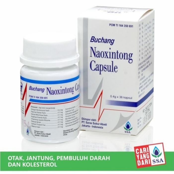 Gambar Buchang Naoxintong Capsule original - 1 botol dari Djong Java Shop undefined Tokopedia