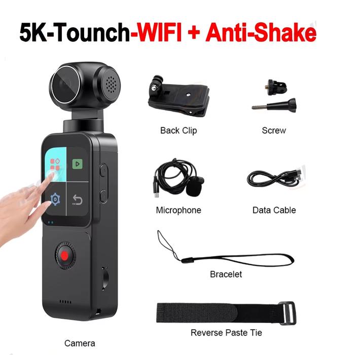 Jual NEW TEEKA [Action 2] 5K Ultra Action Kamera WIFI Layar Sentuh ...