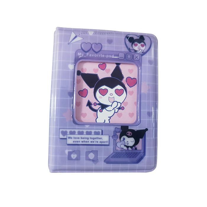 Gambar 40 Slot Kolbuk Album Photocard PP Tempat Foto Mini KPOP Collection Book Bahan PVC Lucu Gemoy Collect Book Photo Card Polaroid Kartu Foto 3 Inch Korea Idol Melody Kuromi Cinnamoroll Purin Tempat Penyimpanan Foto - Ungu dari Luck Home_NEW undefined Tokopedia